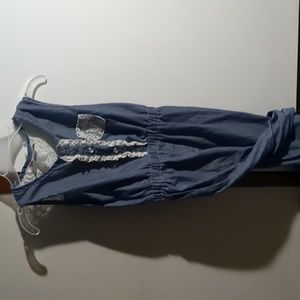 Girls Blue Jump-Romper